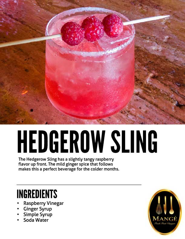 Raspberry Shrub Drinking Vinegar